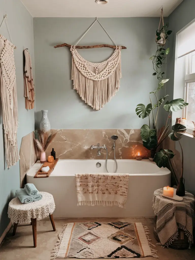 Boho Bathroom Ideas