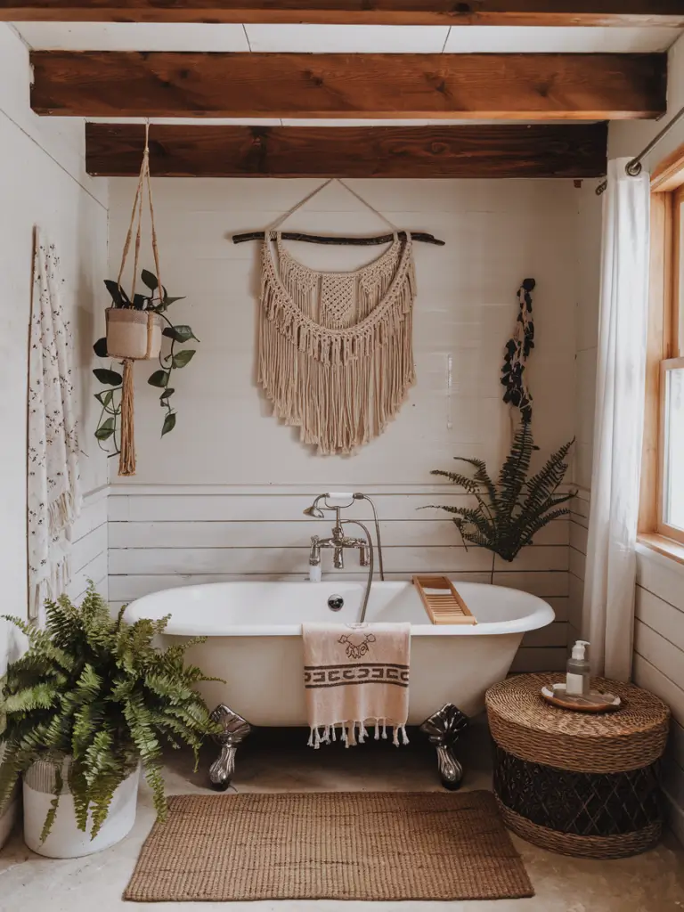 Boho Bathroom Ideas