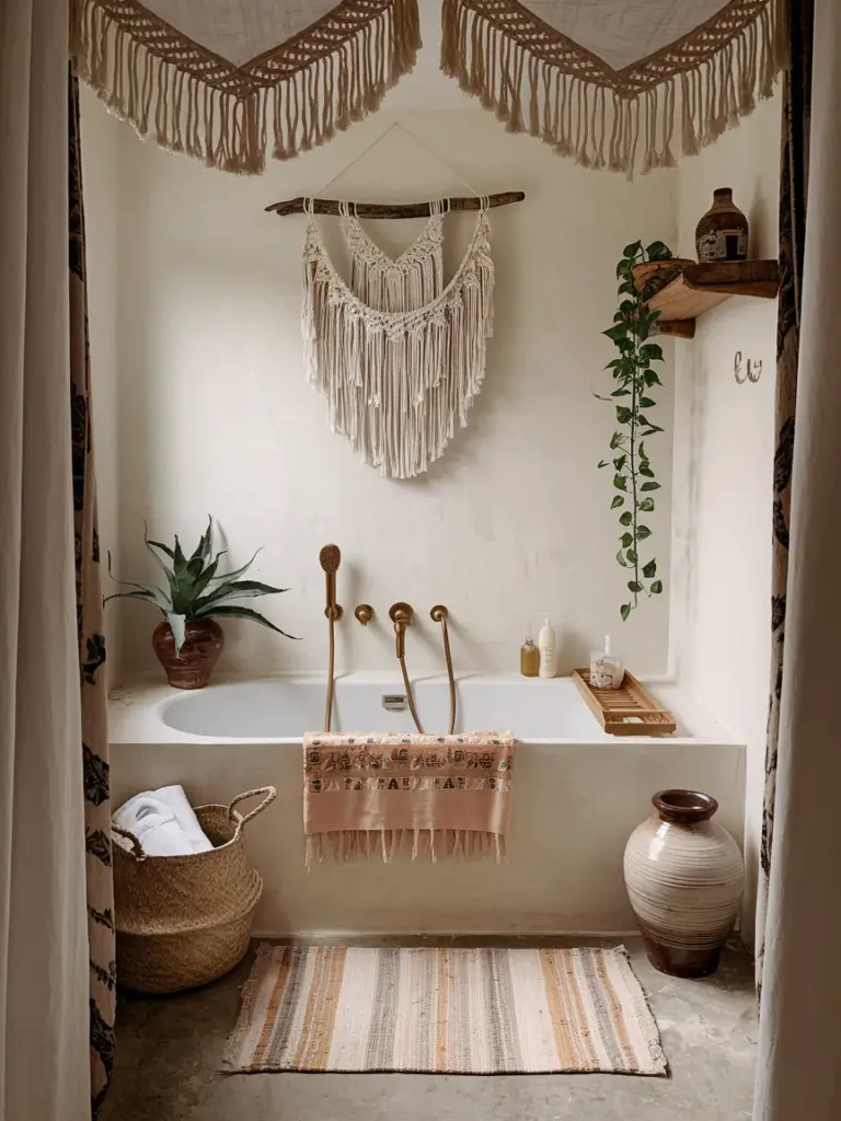 Boho Bathroom Ideas