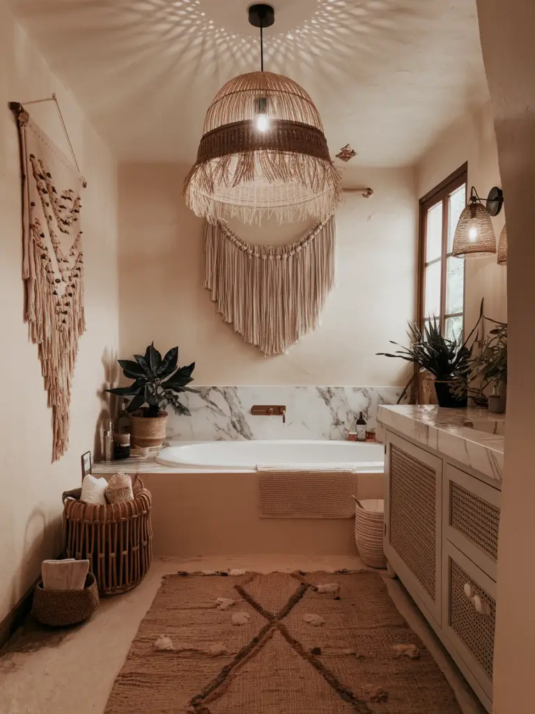 Boho Bathroom Ideas