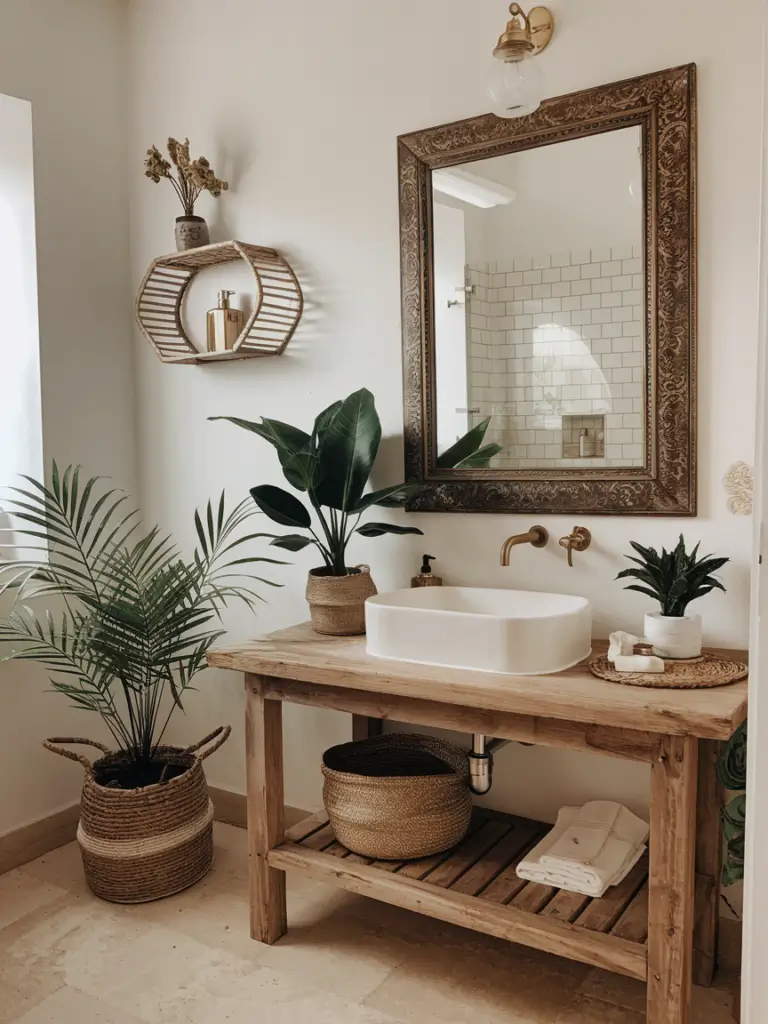 Boho Bathroom Ideas