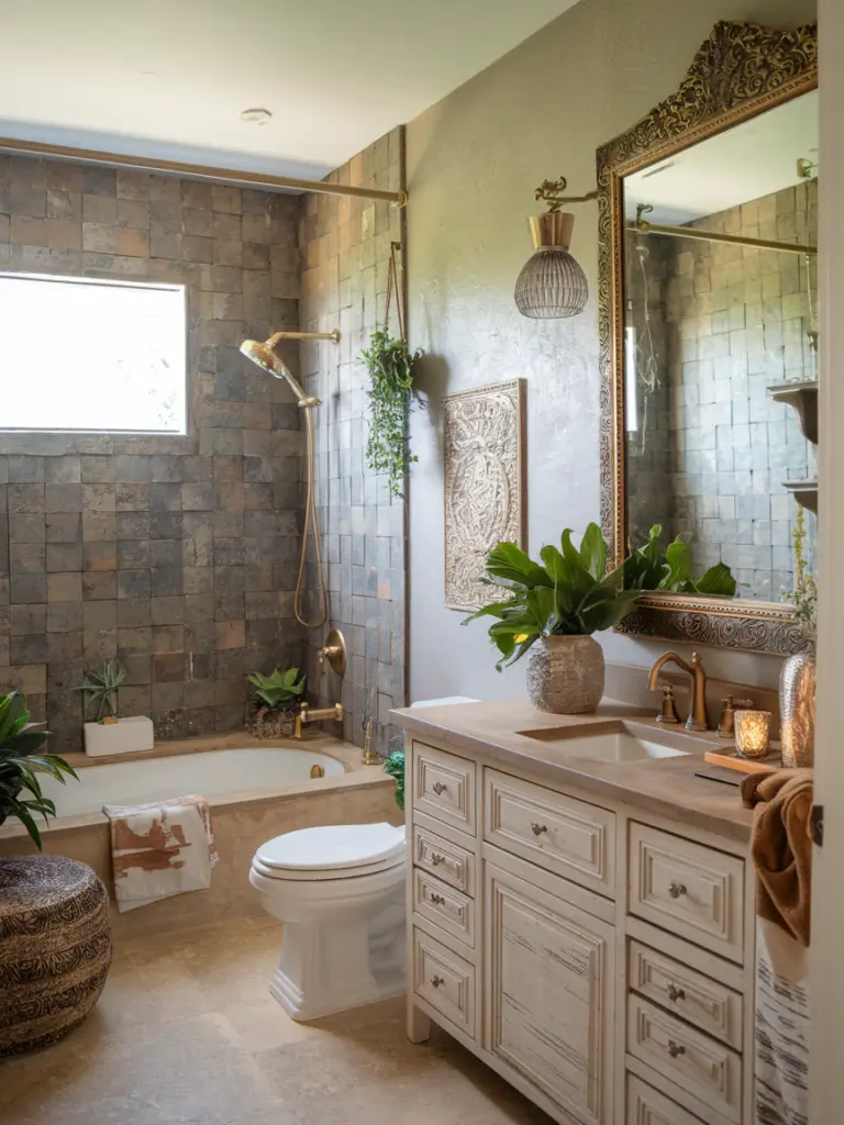 Boho Bathroom Ideas