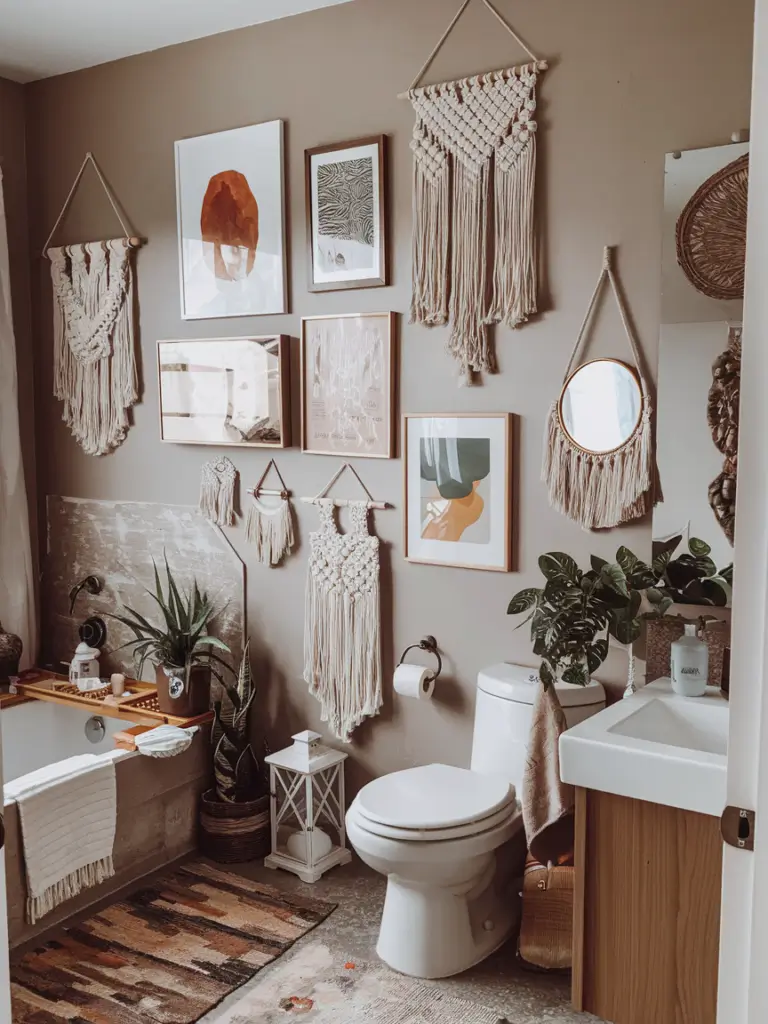 Boho Bathroom Ideas