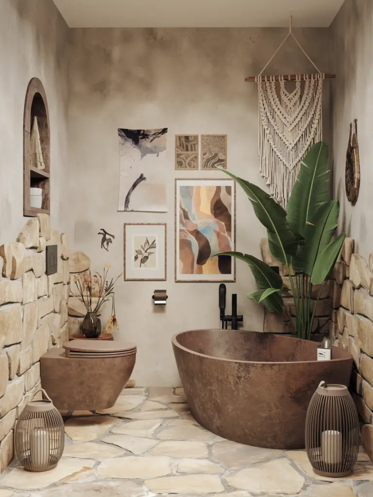 Boho Bathroom Ideas