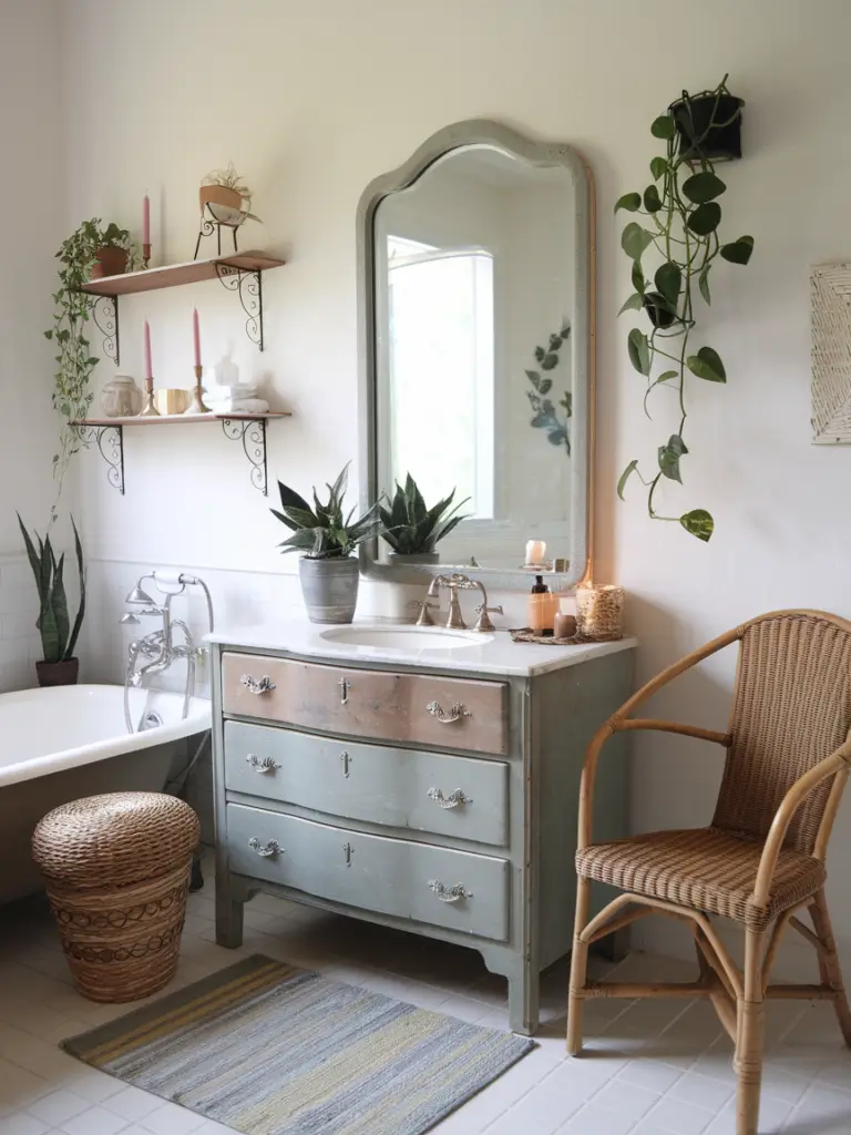 Boho Bathroom Ideas