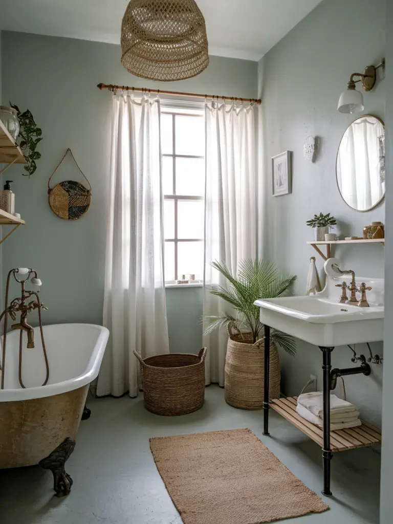 Boho Bathroom Ideas