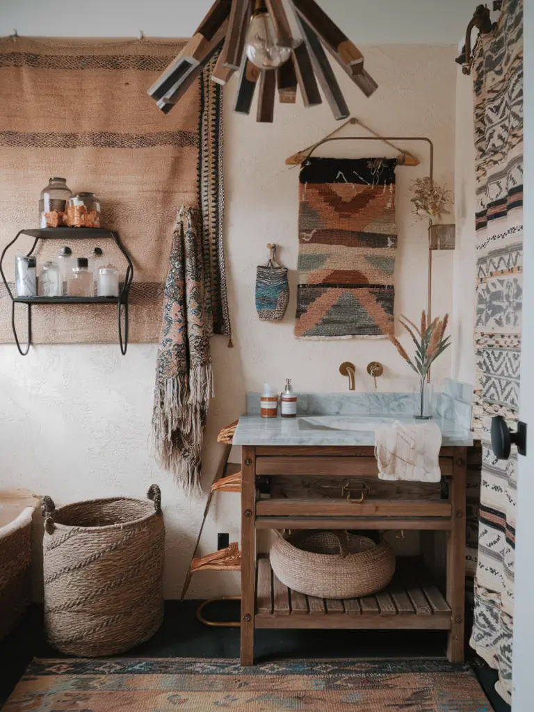 Boho Bathroom Ideas