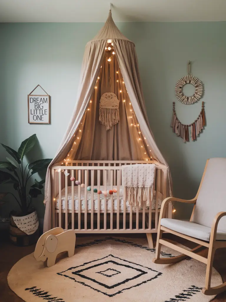 Boho Nursery Ideas 