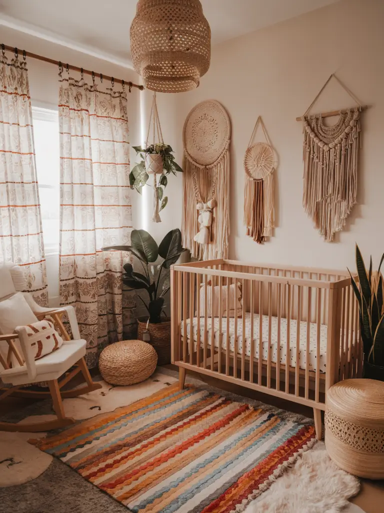 Boho Nursery Ideas 