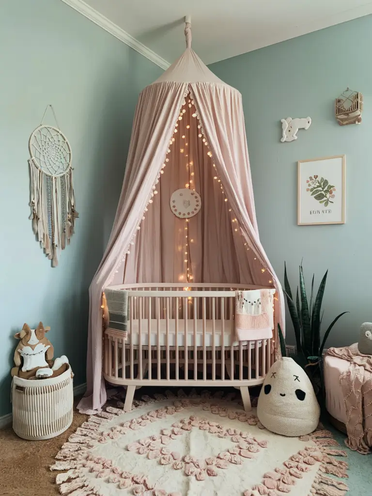 Boho Nursery Ideas 