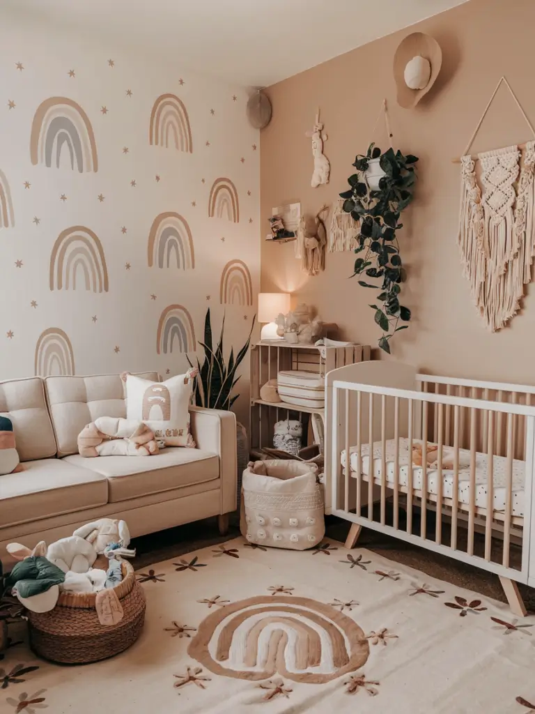 Boho Nursery Ideas 