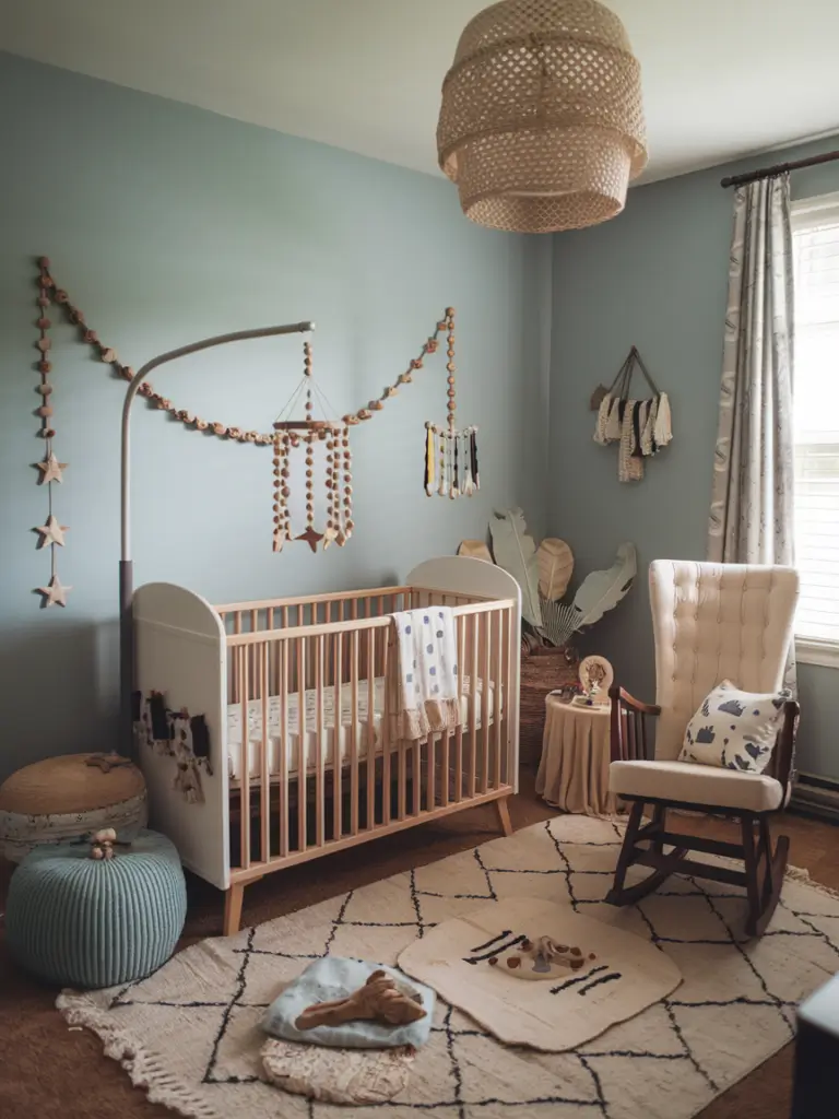 Boho Nursery Ideas 