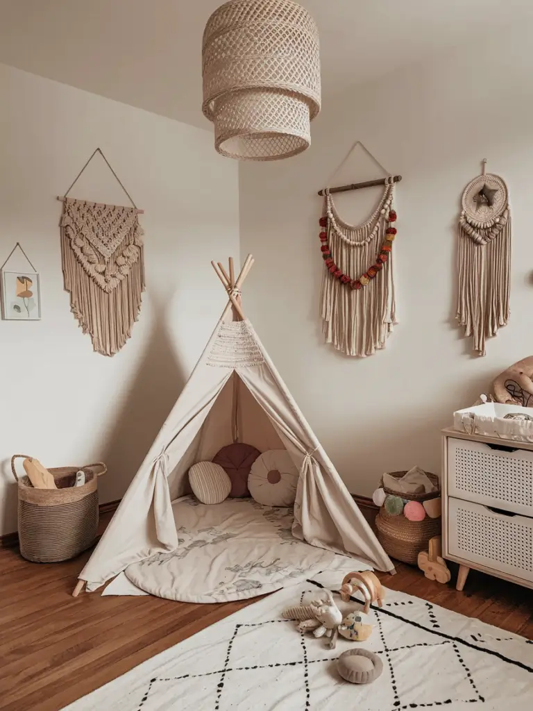 Boho Nursery Ideas 