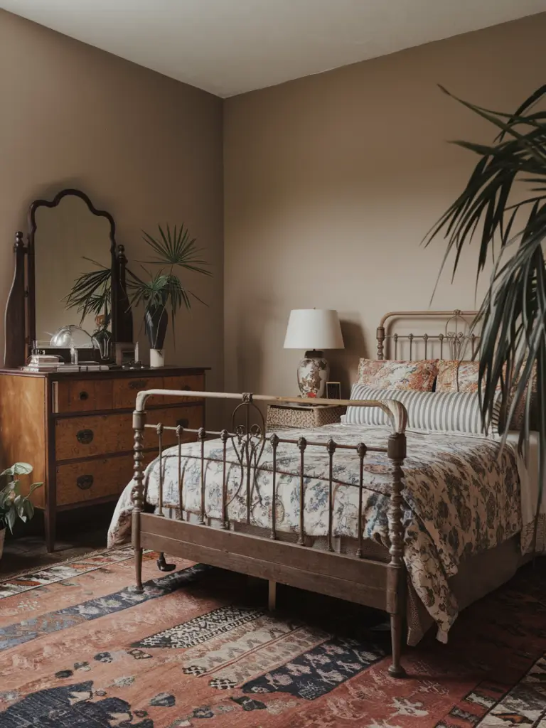  Vintage Eclectic Bedroom