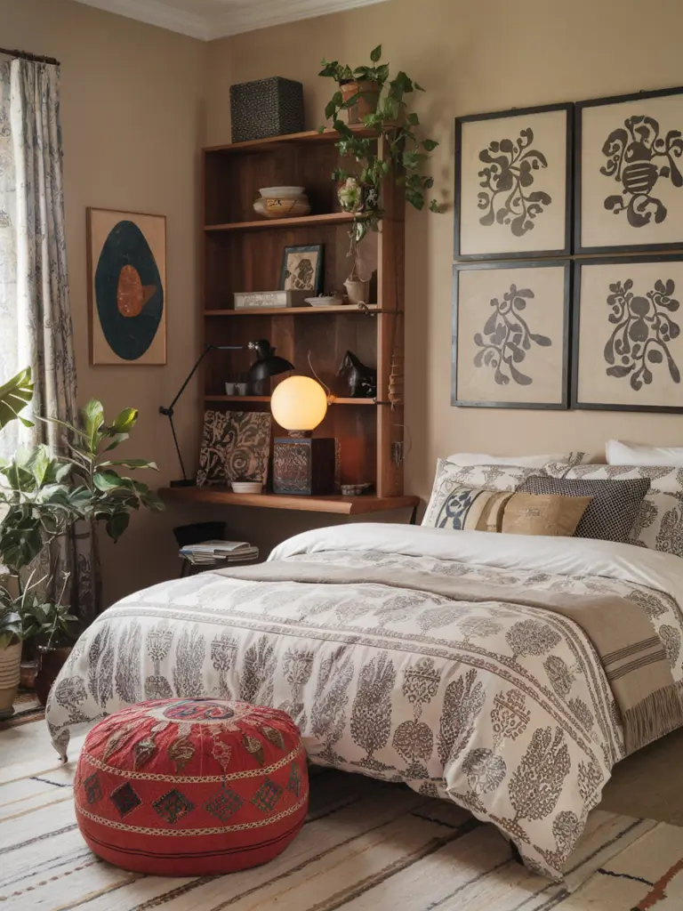  Eclectic Bedroom