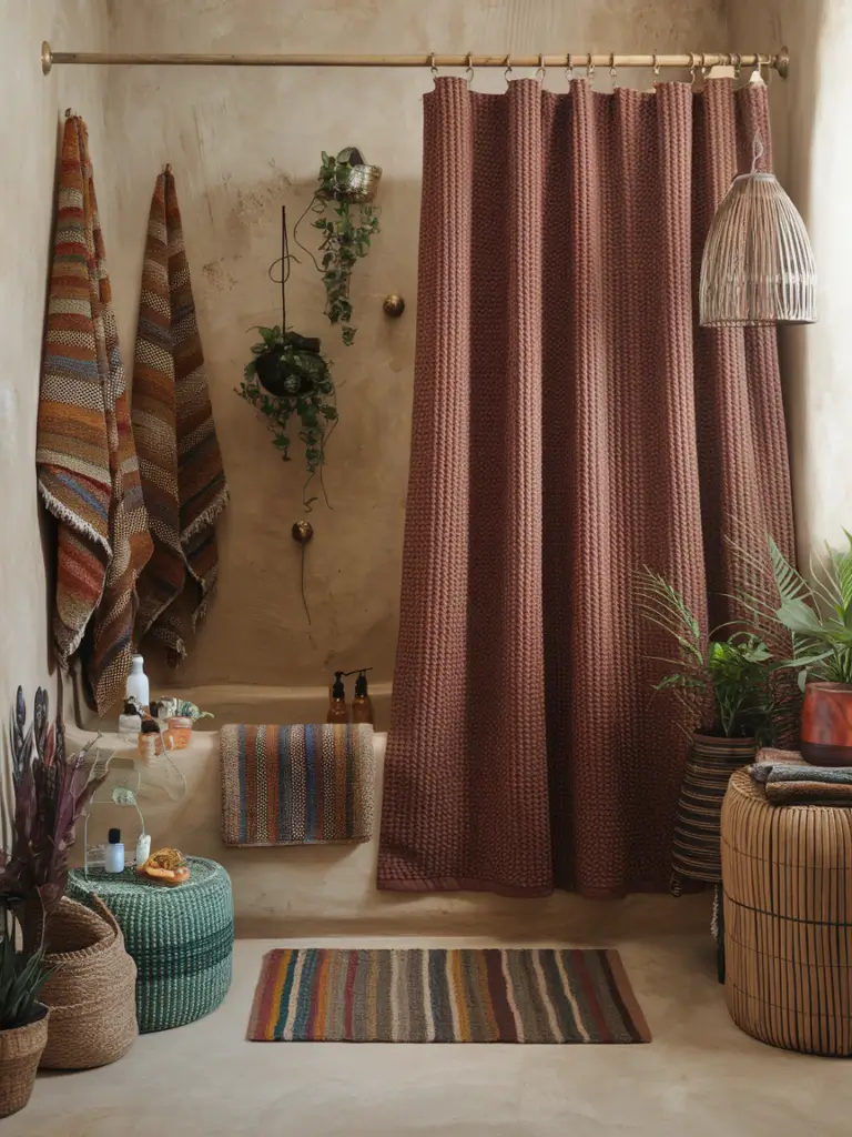 Exotic Eclectic Bathroom