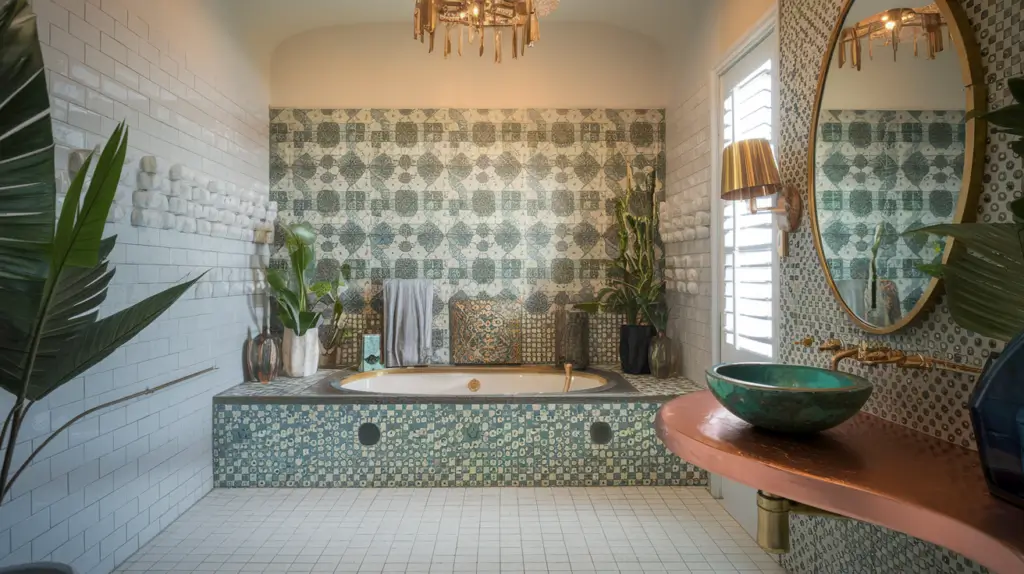 Exotic Eclectic Bathroom Decor Ideas