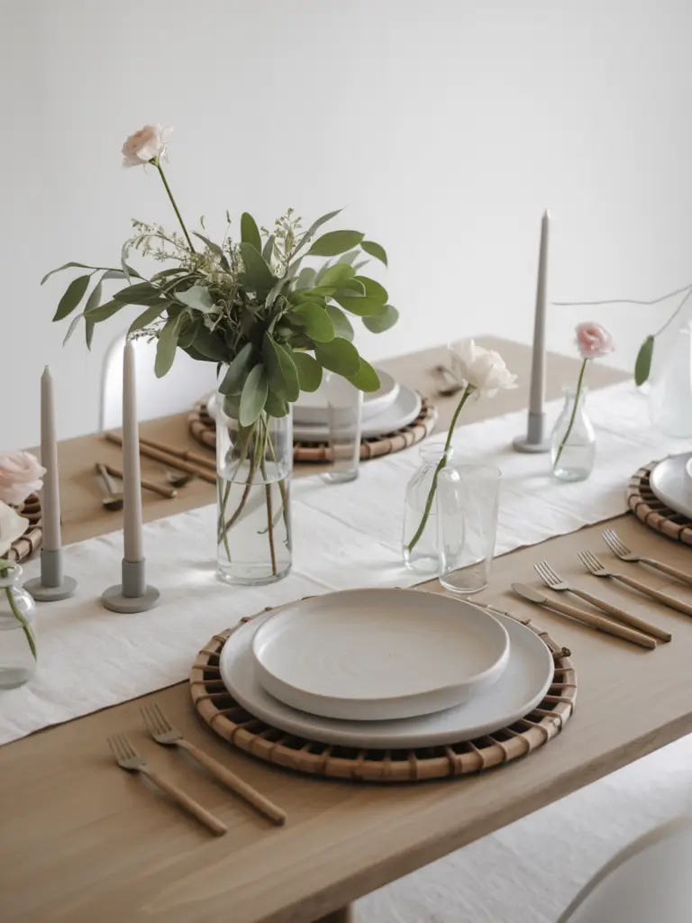 Scandinavian Spring Tablescape Ideas