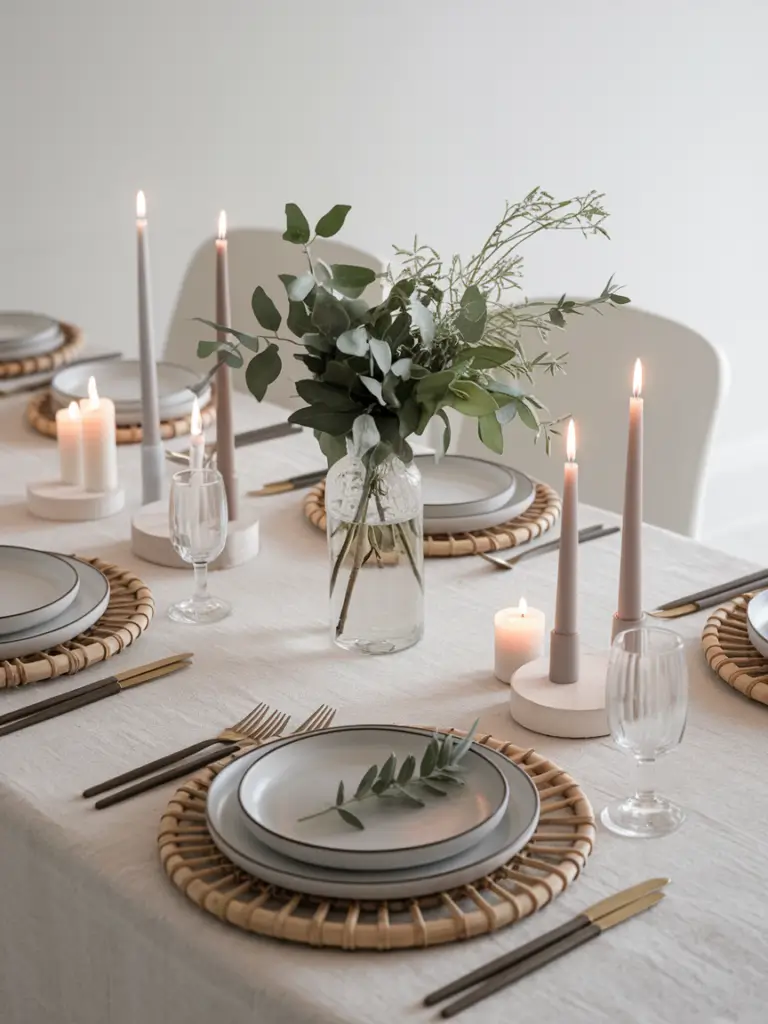 Scandinavian Spring Tablescape Ideas